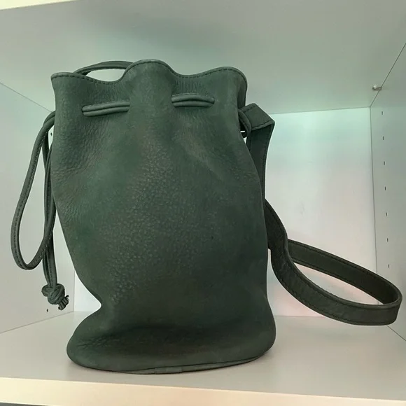 Vintage COACH Drawstring Bag 斜め掛け Green Vintage COACH Drawstring Bag 斜め掛け Green